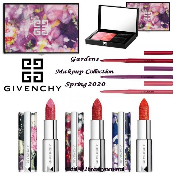 Свотчи новых губных помад Givenchy Gardens Le Rouge Metallic Finish Lipstick Spring 2020 — Swatches