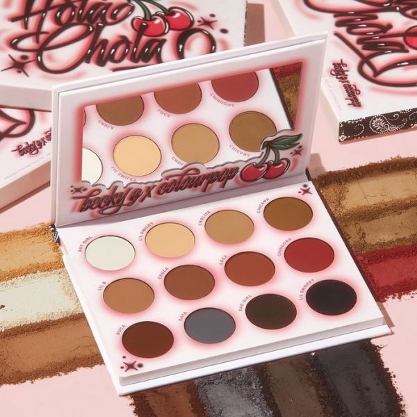 Новая коллекция макияжа Colourpop x Becky G Hola Chola Makeup Collection Holiday 2019: информация и свотчи