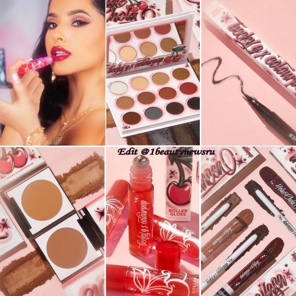 Новая коллекция макияжа Colourpop x Becky G Hola Chola Makeup Collection Holiday 2019: информация и свотчи